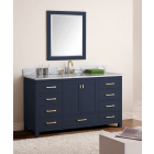 Avanity Modero (single) 60-Inch Navy Blue Vanity - MODERO-V60-NB-A