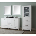 Avanity Modero (double) 60-Inch White Vanity - MODERO-V60-WT