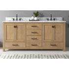Avanity Modero (double) 72-Inch Brushed Oak Vanity - MODERO-V72-OA