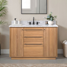 Avanity Parker (single) 48-Inch Natural Teak Vanity - PARKER-V48-NT