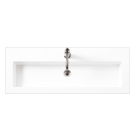 James Martin (single) 39.38-inch Glossy White Composite Stone Integrated Countertop/Sink