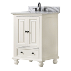 Avanity Thompson (single) 24-Inch French White Vanity - THOMPSON-V24-FW
