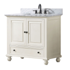 Avanity Thompson (single) 36-Inch French White Vanity - THOMPSON-V36-FW