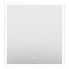 Wyndham Element 34-Inch Frameless LED Lighted Bathroom Mirror with Color Changer/Dimmer/Defogger