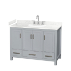 Wyndham Sheffield (single) 48-Inch Gray Vanity