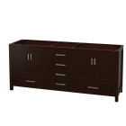 Wyndham Sheffield (double) 80-Inch Espresso Vanity
