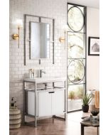 James Martin Boston (single) 31.5-Inch Brushed Nickel Vanity Frame - C105-V31.5-BNK