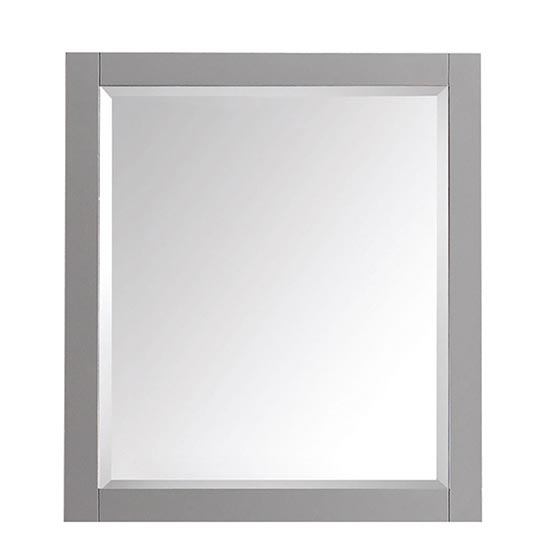 Avanity Brooks/Modero 28-Inch Chilled Gray Modern Bathroom Mirror