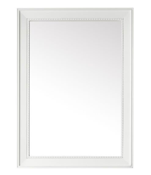James Martin Bristol 29-Inch Glossy White Mirror