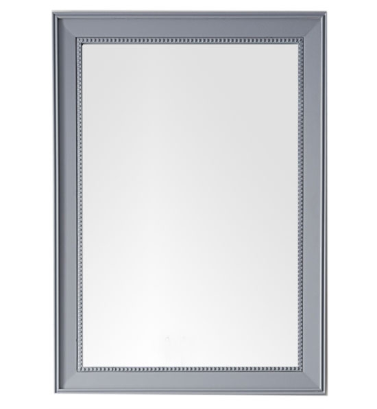 James Martin Bristol 29-Inch Silver Gray Mirror