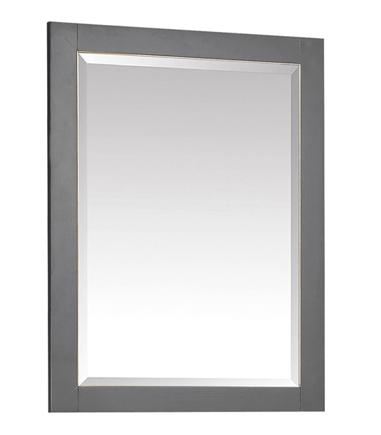 Avanity Allie/Austen 24-Inch Twilight Gray Gold Bathroom Mirror