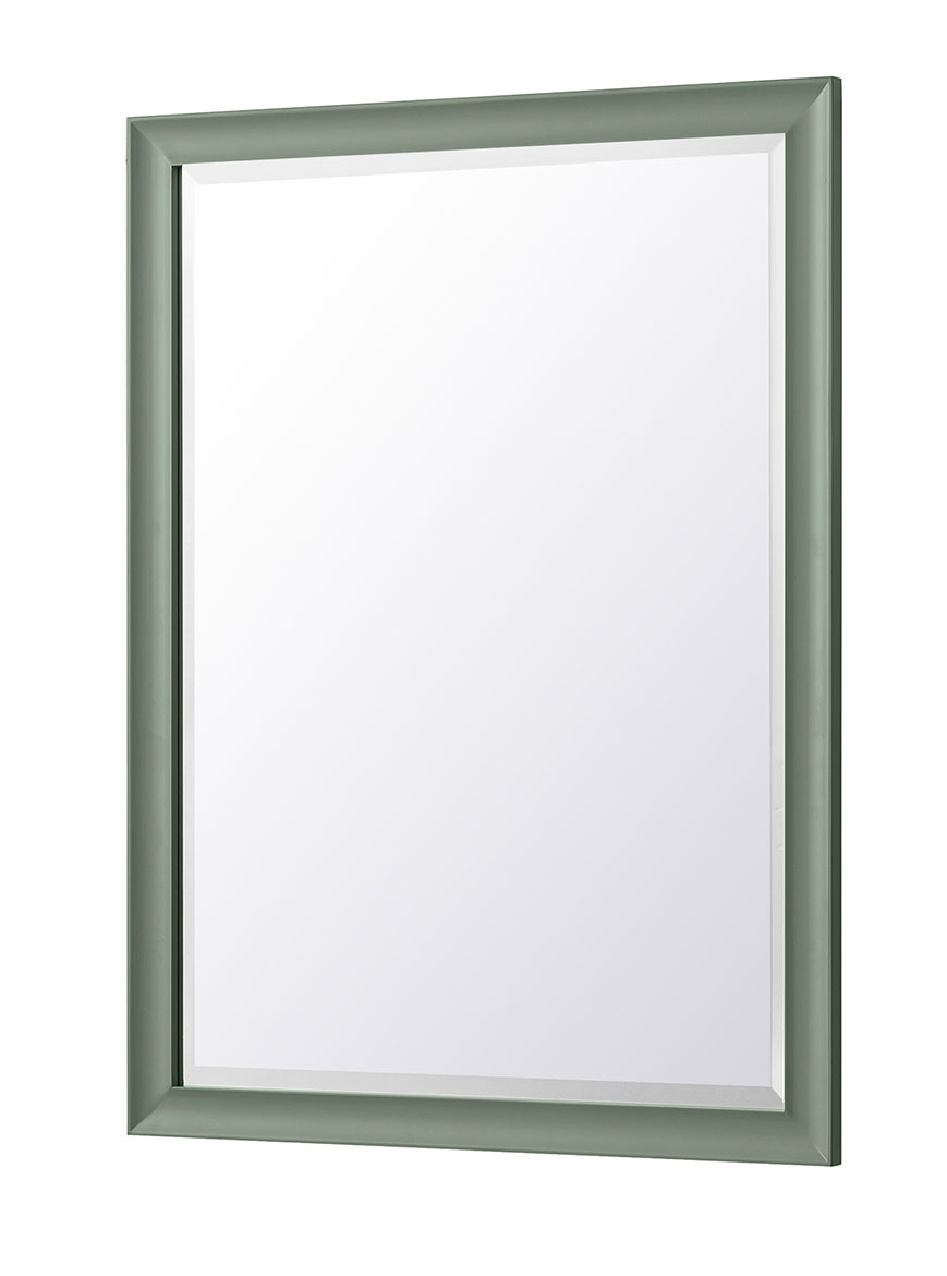James Martin Glenbrooke 30-Inch Smokey Celadon Green Transitional Bathroom Mirror