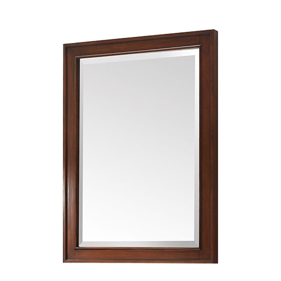 Avanity Brentwood 24-Inch New Walnut Transitional Bathroom Mirror
