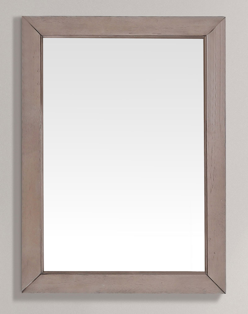 Avanity Everette 24-Inch Gray Oak Modern Bathroom Mirror
