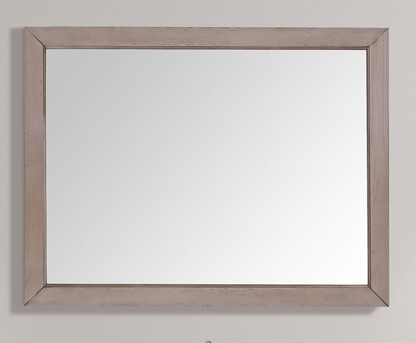 Avanity Everette 38-Inch Gray Oak Modern Bathroom Mirror