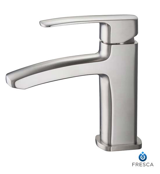 Fresca Fiora FFT9161BN Brushed Nickel Single Hole Bathroom Faucet