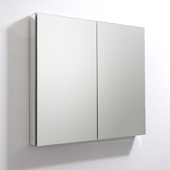 Fresca FMC8011 39.5-Inch Bathroom Mirrored Medicine Cabinet