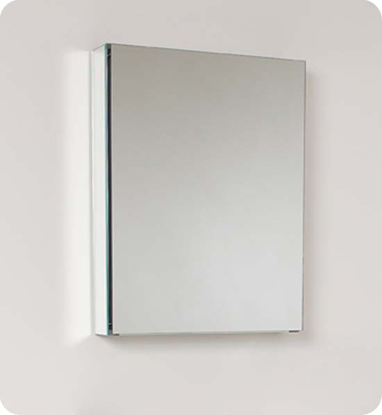 Fresca FMC8058 19.5-Inch Bathroom Mirrored Medicine Cabinet