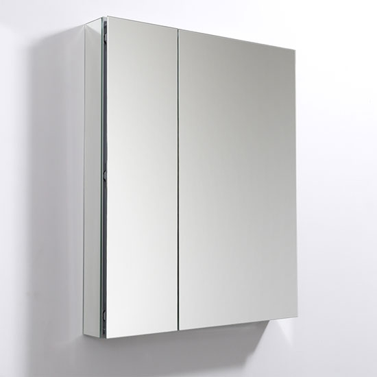 Fresca FMC8091 29.5-Inch Bathroom Mirrored Medicine Cabinet