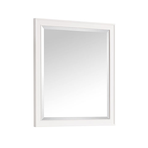 Avanity Madison 36-Inch White Traditional Bathroom Mirror