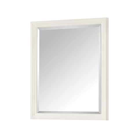 Avanity Thompson 28-Inch French White Transitional Bathroom Mirror