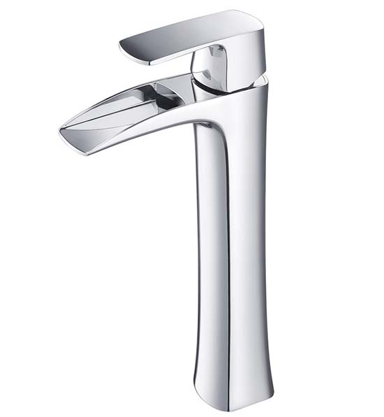 Fresca Fortore FFT3072CH Chrome Single Hole Vessel Bathroom Faucet