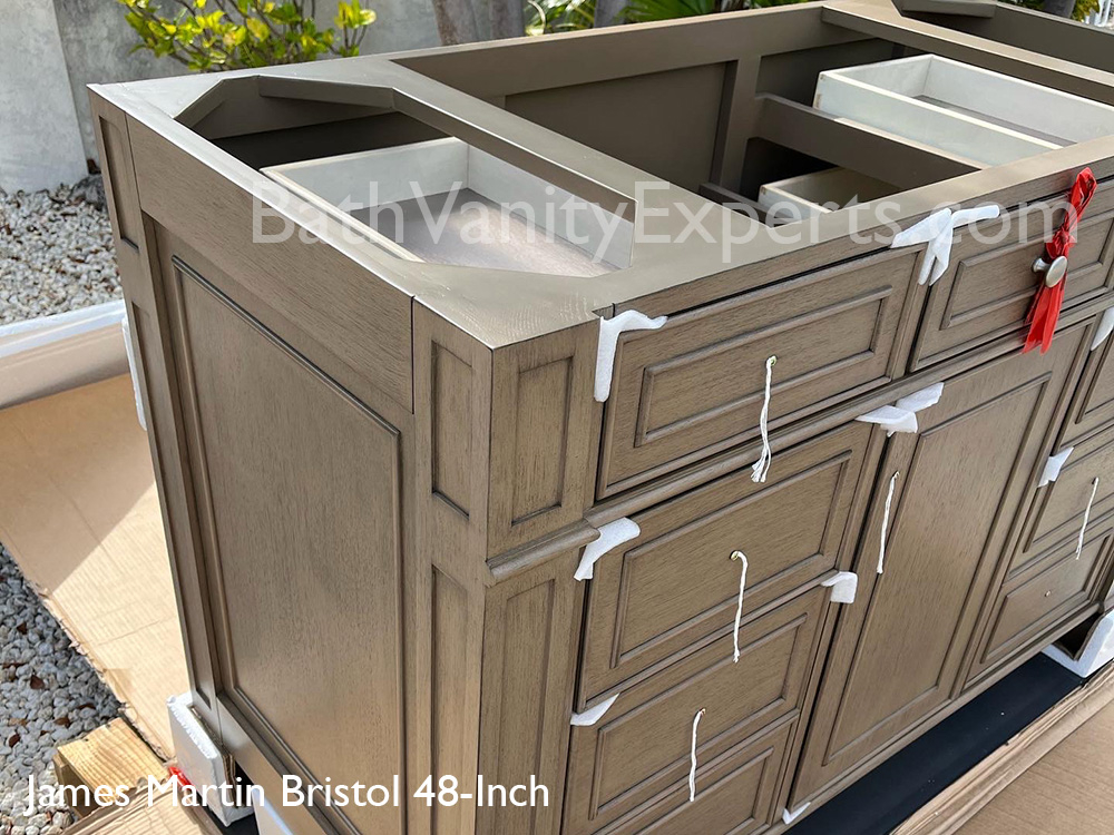 48-Inch Whitewashed Walnut James Martin Bristol