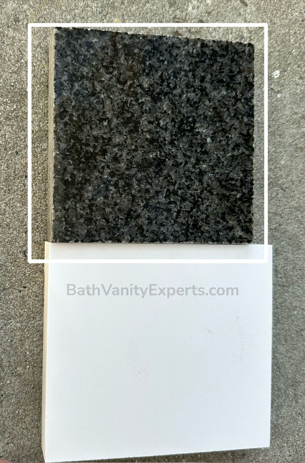 Black Granite Avanity