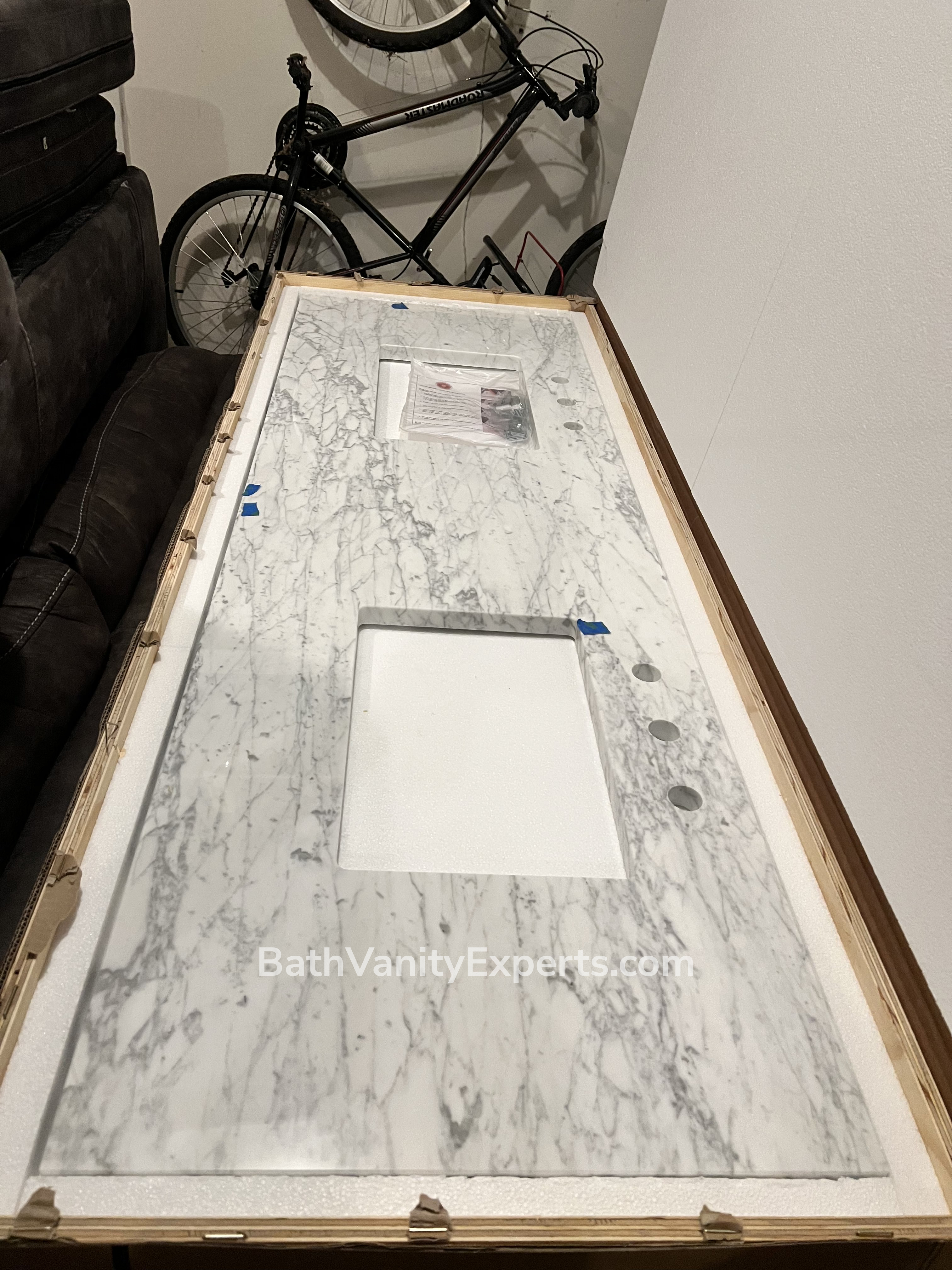 White Carrara Marble James Martin